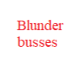 Blunderbusses avatar