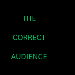 thecorrectaudience avatar